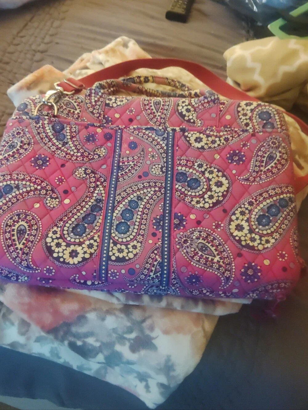 VERA BRADLEY Paisley Laptop Case